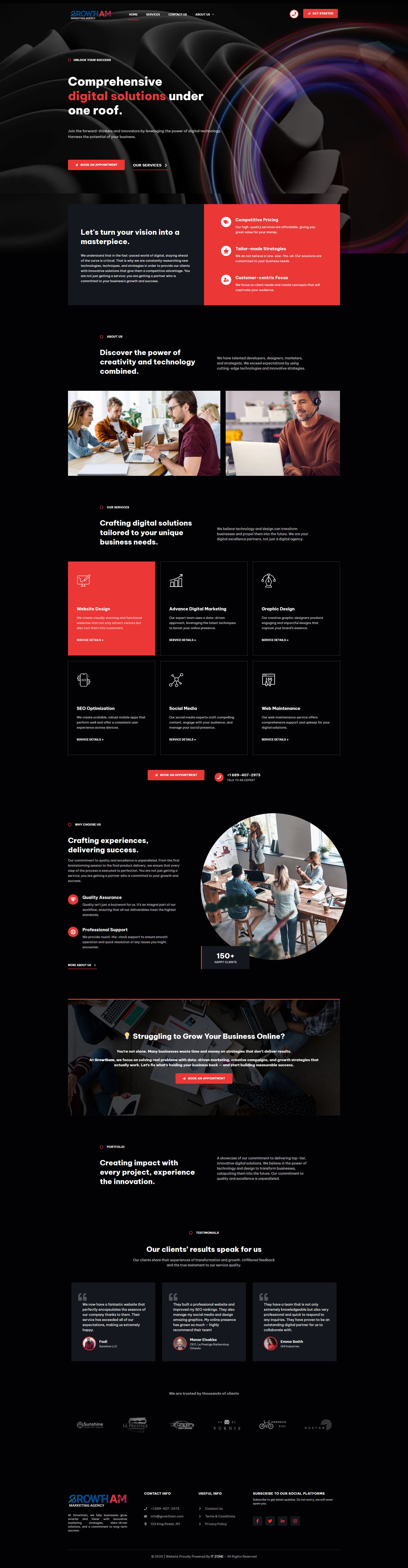 Digital Agency Website